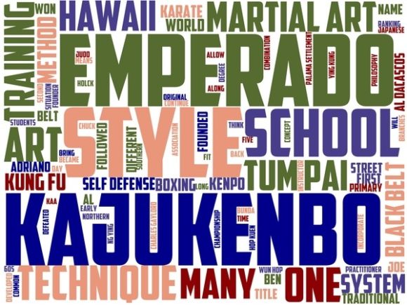 Kajukenbo Wordart Banner: A Vibrant Design Asset for Creative Projects