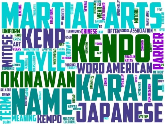 Kenpō Wordart Background: Hand-Drawn Inspiration for Real Creative Projects