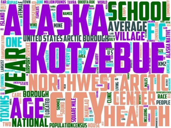 Kotzebue Wordart Tumbler