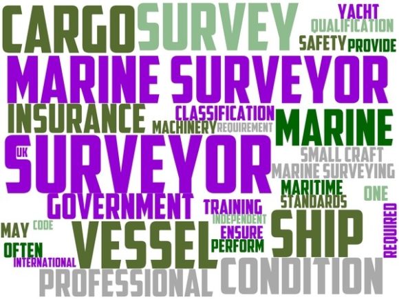 Marine Surveyor Wordart Print: A Hand-Drawn Design Resource for Creative Professionals and DIY Enthusiasts