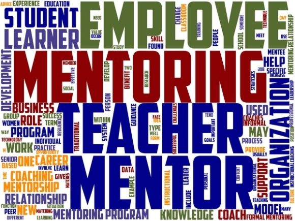 Mentor Wordart Book Cover