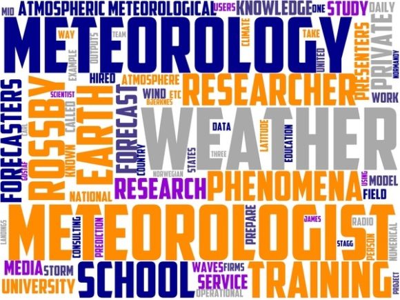 Meteorologist Wordart Tshirt Design