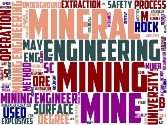 Mining Engineer Wordart Tumbler
