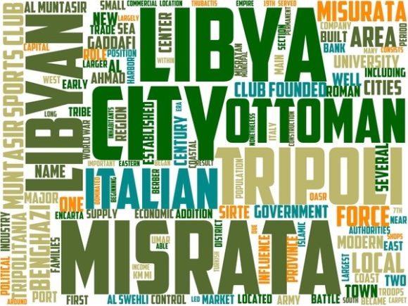 Misurata Wordart Tie Dye: A Hand-Drawn Wordcloud for Authentic, Versatile Design