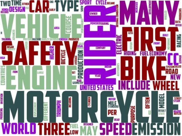 Motorcycles Wordart Crafting: Creative, Colorful, and Customizable Design Magic